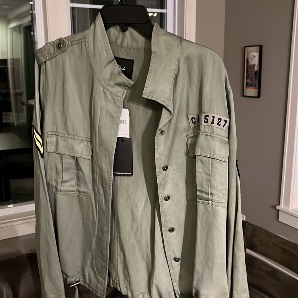 Rails NWT size medium Sage Military jacket